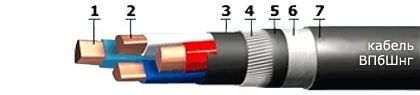 Кабель ВПбШвнг 3х10