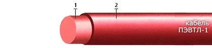 Кабель ПЭВТЛ-1 1,180