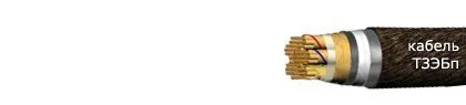 Кабель ТЗЭБп 7х4х0,9