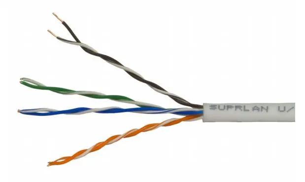 Кабель SUPRLAN Light U/UTP Cat.5e 2x2xAWG25 Cu PVC Indoor